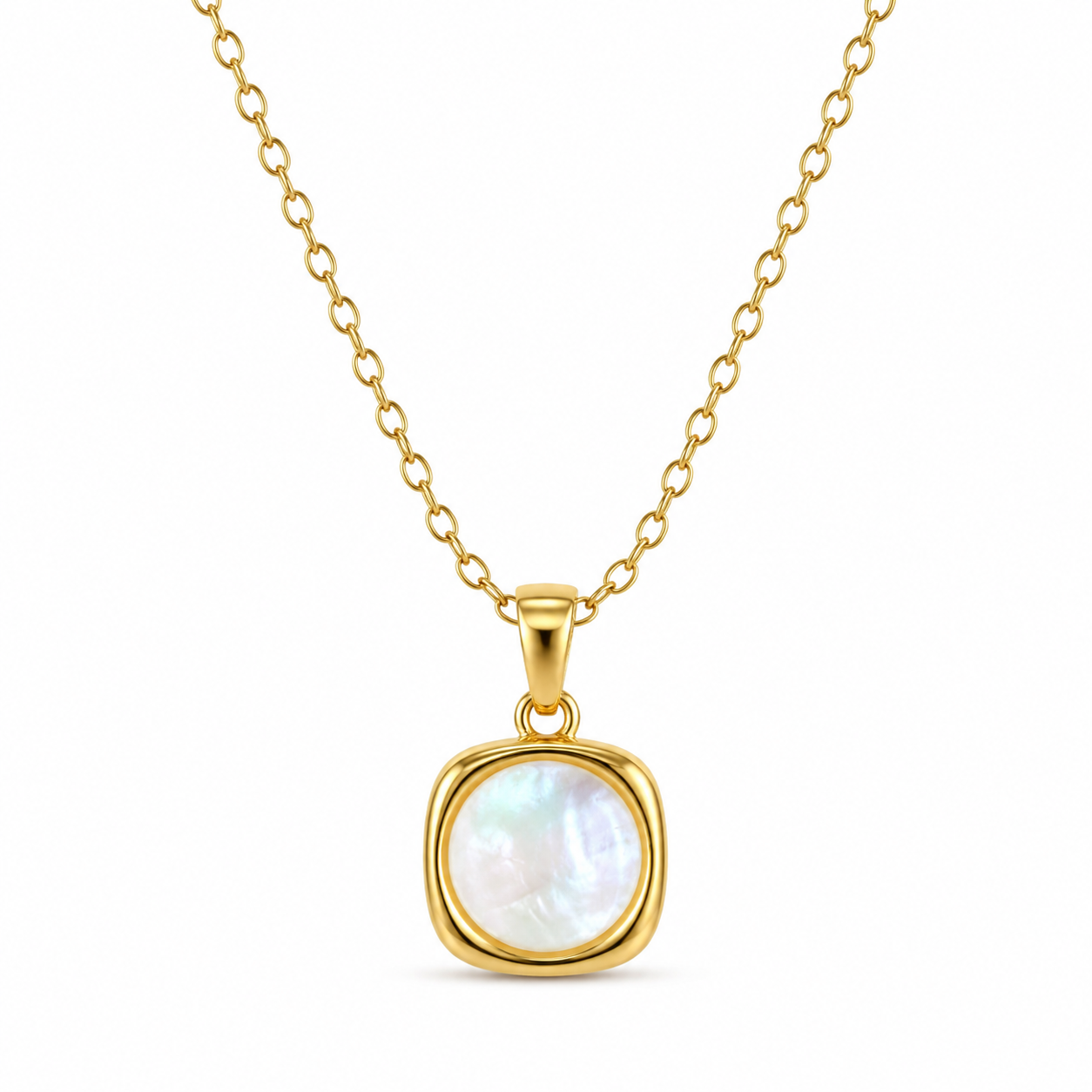 Moonstone Pendant Necklace