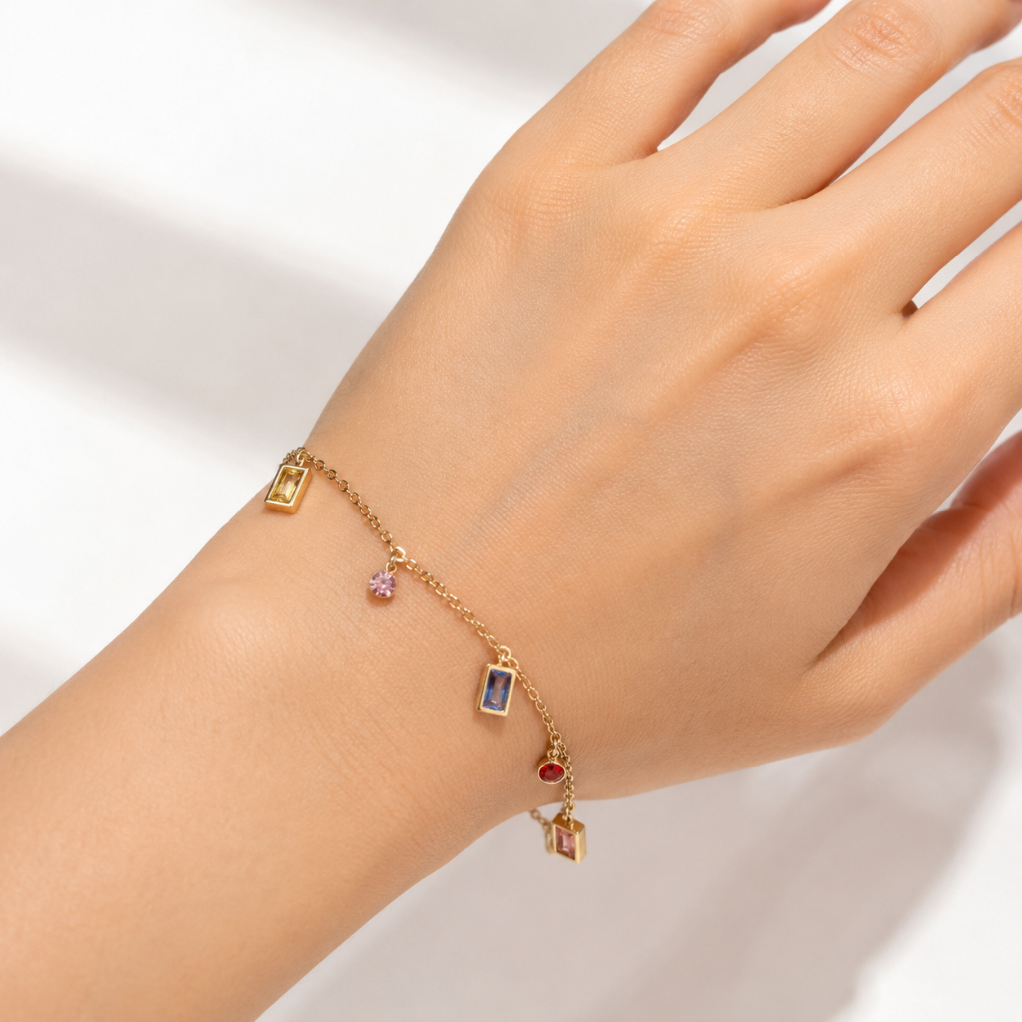 Pastel Multi-Stone Bracelet