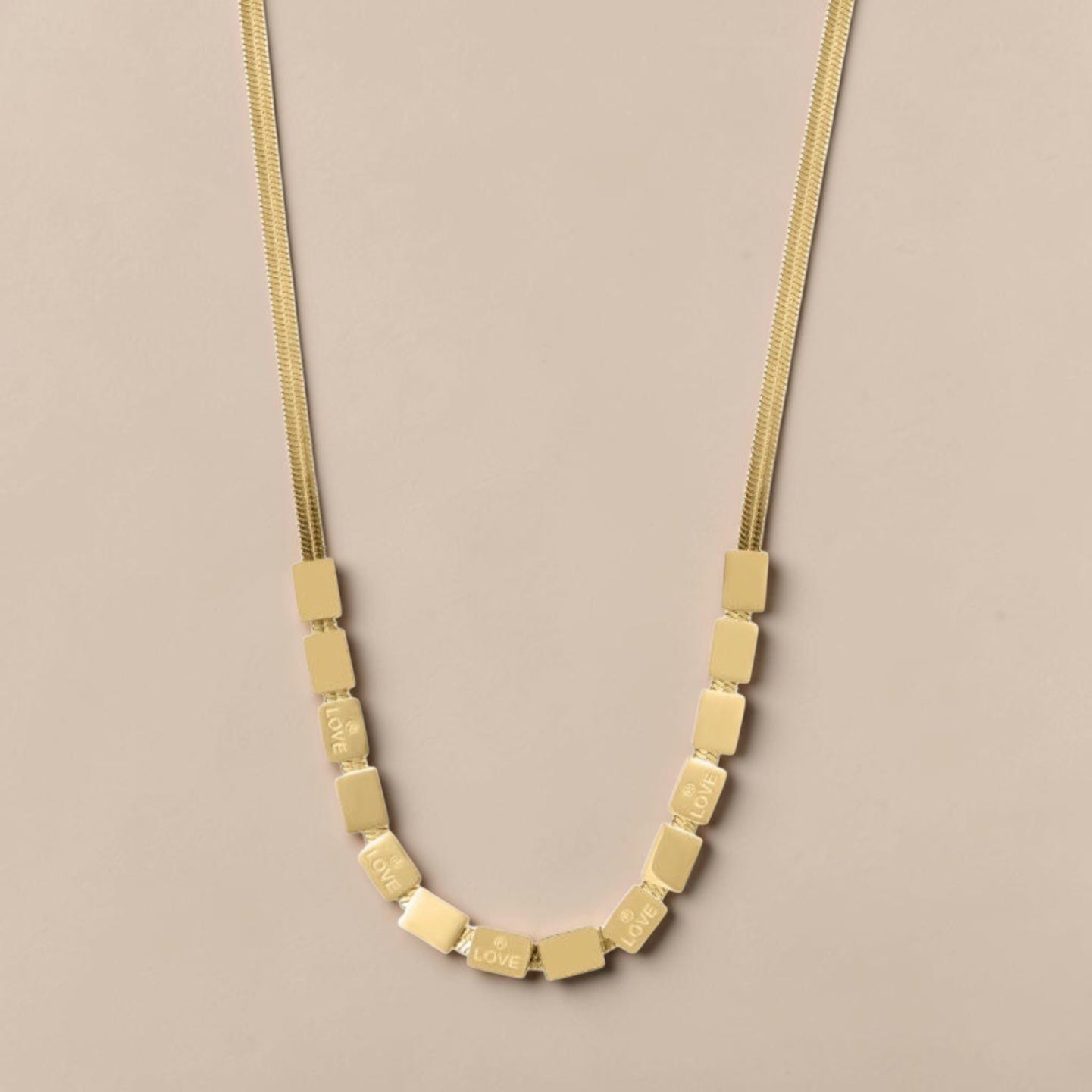 Gold Minimal Choker Necklace