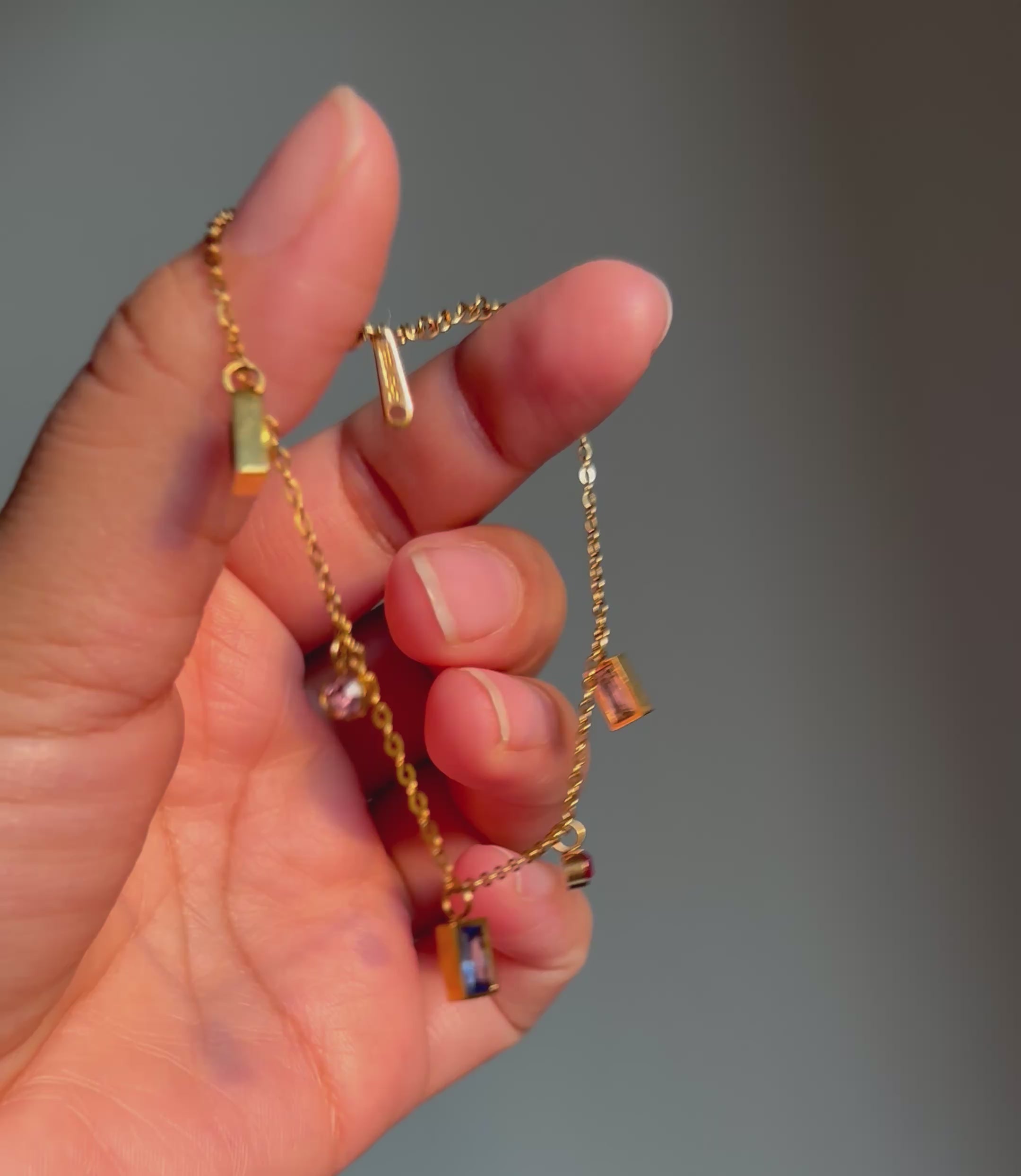 Pastel Multi-Stone Bracelet